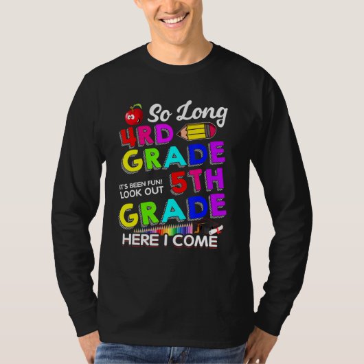 卒業5年生で来すね Tシャツ (正面)
