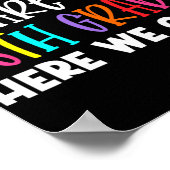 卒業6年生ここ来だ ポスター (角)