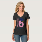 卒業6年生の卒業式の最終日 Tシャツ (正面フル)