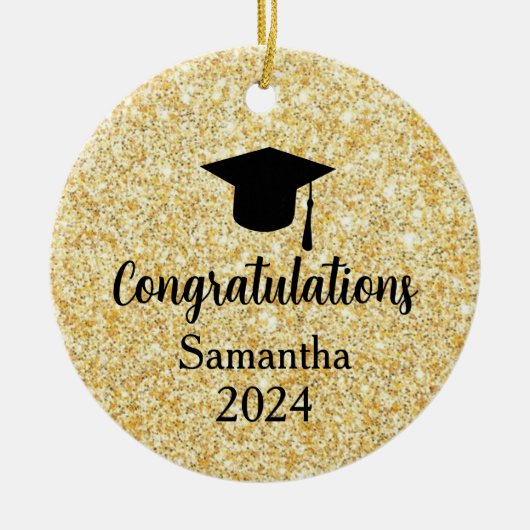 卒業,おめでとうズグラード,クリスマスオーナメント セラミックオーナメント (正面)