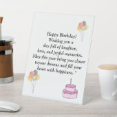 卒業 – すべての年齢のためのユニバーサルデザイン 台座サイン (インサイチュ)