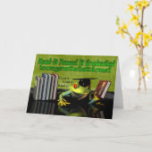 卒業、のお祝い卒業しました カード (黄色い花)