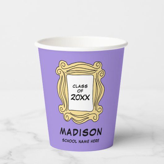 卒業™の友達たち 紙コップ (正面)