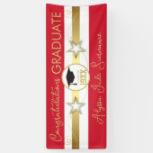 卒業!カスタムおめでとうグラッドパーティーバナー 横断幕 (縦)