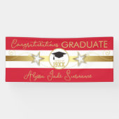 卒業!カスタムおめでとうグラッドパーティーバナー 横断幕 (横)