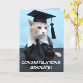 卒業 カード (黄色い花)