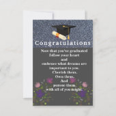 卒業 カード (正面)