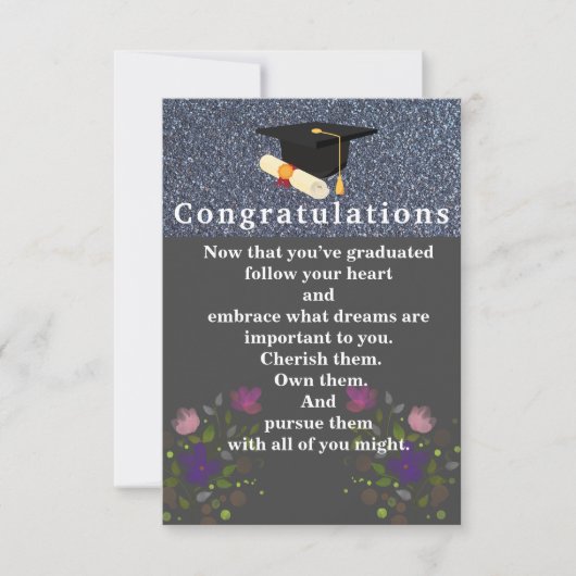 卒業 カード (正面)