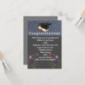 卒業 カード (正面/裏面インサイチュ)