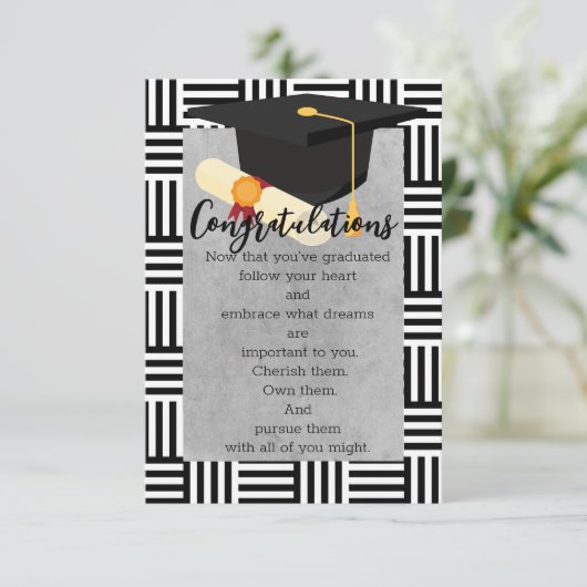 卒業 カード (スタンド正面)