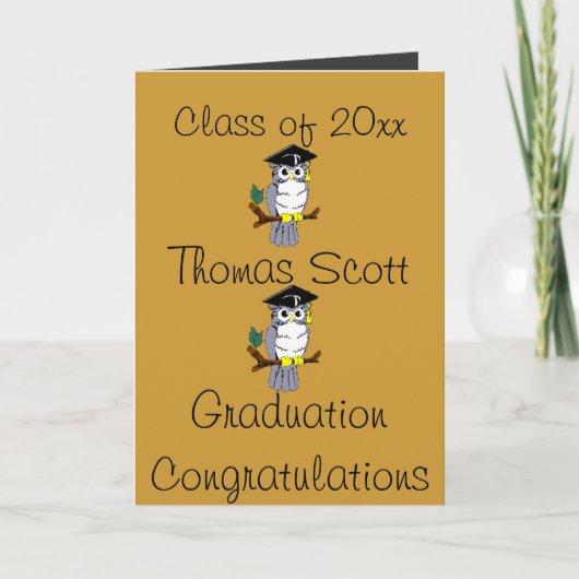 卒業 カード (正面)