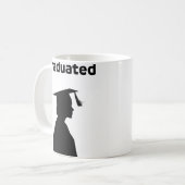 卒業 コーヒーマグカップ (正面左)