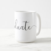 卒業 コーヒーマグカップ (正面右)