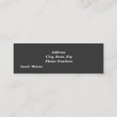 卒業 コーリングカード (裏面)