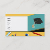 卒業 コーリングカード (裏面)