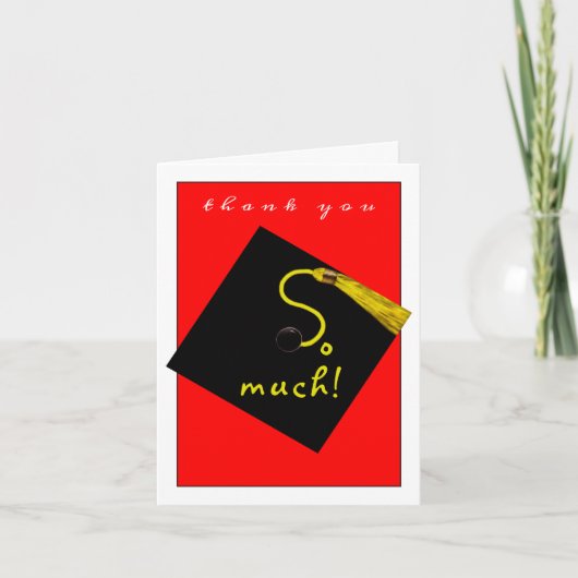 卒業 サンキューカード (正面)