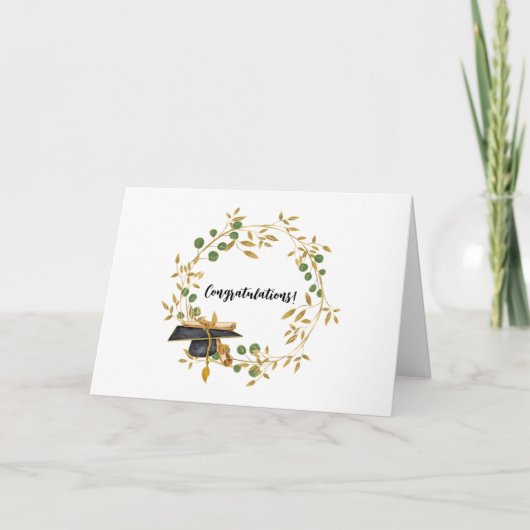 卒業 サンキューカード (正面)