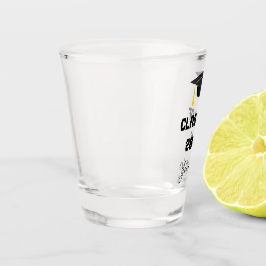 卒業 ショットグラス (左)