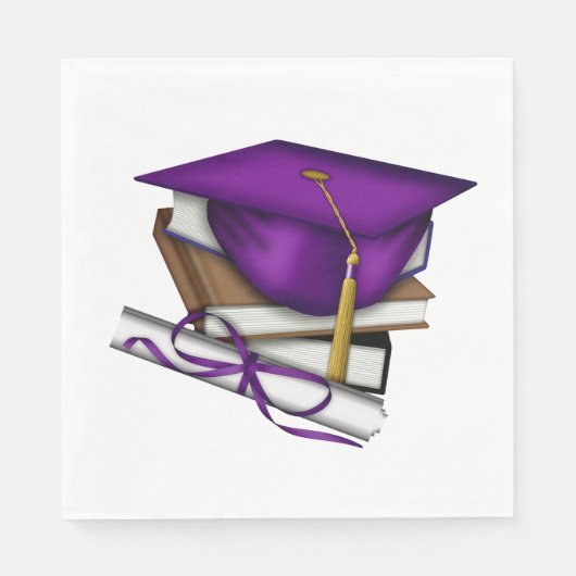 卒業 スタンダードランチョンナプキン (正面)