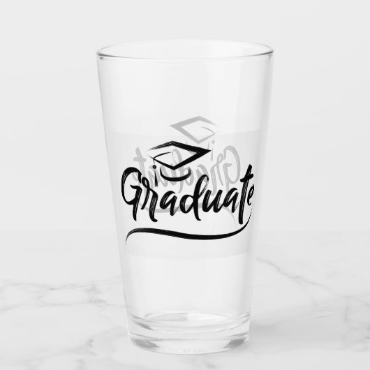 卒業 タンブラーグラス (正面)