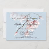 卒業 |ビーチエレガントフローラアーバー 招待状 (裏面)