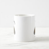 卒業 フクロウ 卒業 コーヒーマグカップ (中央)