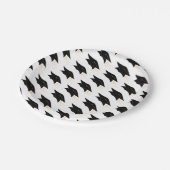 卒業 ペーパープレート (アングル)