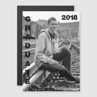 卒業 マグネット招待状