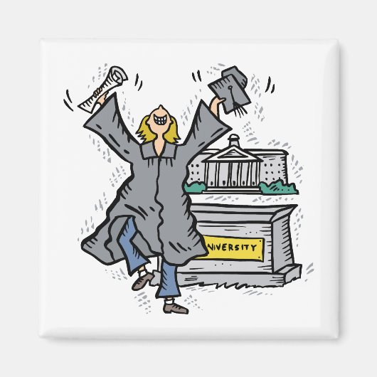 卒業 マグネット (正面)