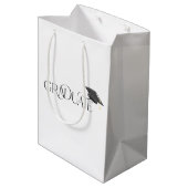 卒業 ミディアムペーパーバッグ (裏面アングル)