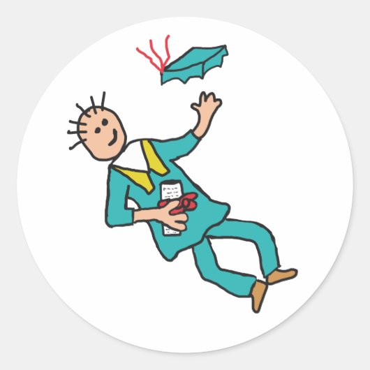 卒業 ラウンドシール (正面)