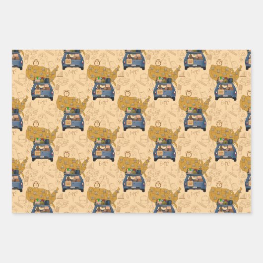 卒業 ラッピングペーパーシート (正面)