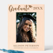 卒業 レーザー彫刻フレーム