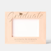 卒業 レーザー彫刻フレーム (正面)