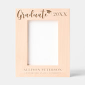 卒業 レーザー彫刻フレーム (正面)