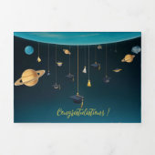 卒業 三つ折り招待状 (カバー)