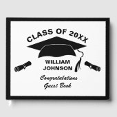 卒業・上級生おめでとうございます ゲストブック (正面)