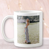 卒業、写真と文字の追加、Keepsake コーヒーマグカップ