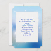 卒業《写真》ぼけ味と星 招待状 (裏面)