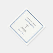 卒業、医学部、カドゥセウス。 スタンダードカクテルナプキン (角)