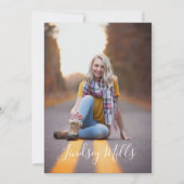 卒業、卒業パーティー、卒業、2021年卒業 セーブザデート (正面)