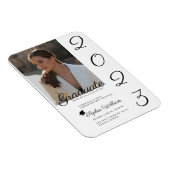 卒業 – 卒業招待状 マグネット (右側)