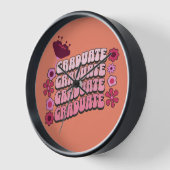 卒業 – 卒業 壁時計 (傾斜)