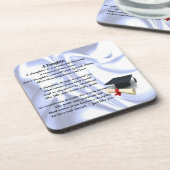 卒業-娘の詩のコースター コースター (左側)