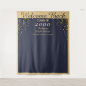 卒業・学校懇親会フォトブース背景 タペストリー (正面)