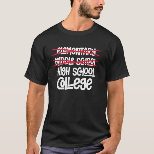 卒業 小学校 中学校 高校 Tシャツ (正面)