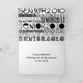 卒業-年長の2010年-カード カード (内部)
