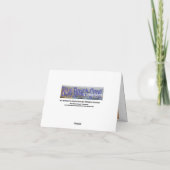 卒業-感謝、お母さん及びパパ(個人化して下さい) サンキューカード (裏面)