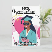 卒業 招待状 (スタンド正面)