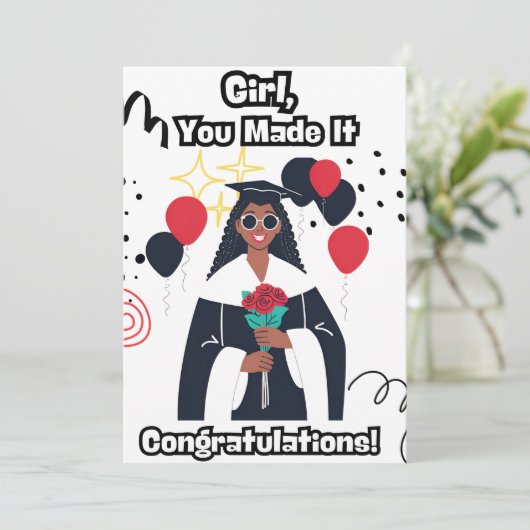 卒業 招待状 (スタンド正面)